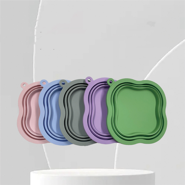 Gamelle Pliable 1L Silicone Grise